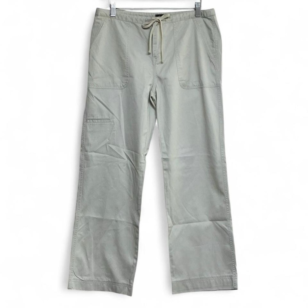 Eddie Bauer off white low rise Y2K trousers